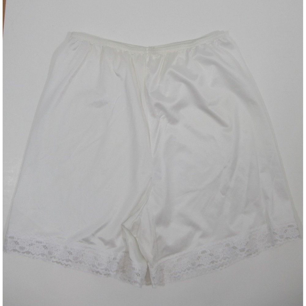 Vintage Vanity Fair Satin Pettipants Women Small White Nylon